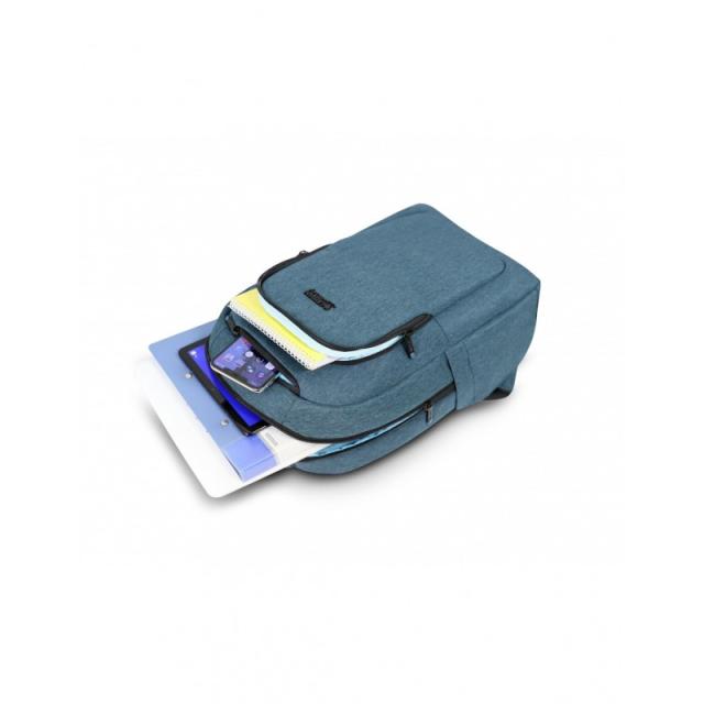 Urban Factory - ECB24UF maletines para portátil 35,8 cm (14.1") Mochila Azul