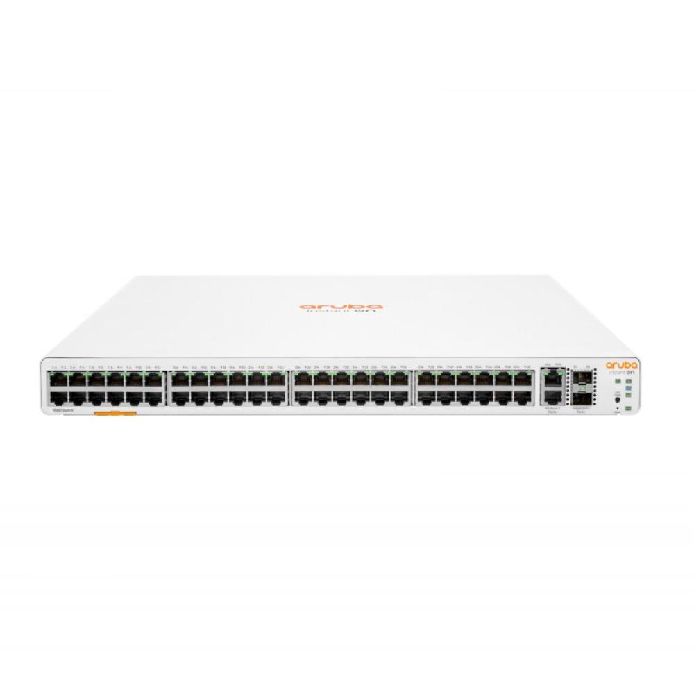HPE - Aruba Networking Instant On 1960 48G 2XGT 2SFP+ Gestionado L2+ Gigabit Ethernet (10/100/1000) 1U Blanco