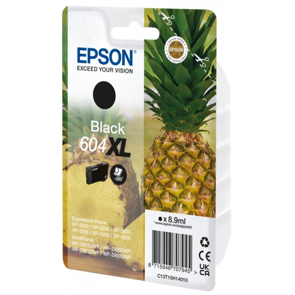 Epson - 604XL cartucho de tinta 1 pieza(s) Original Alto rendimiento (XL) Negro - C13T10H14020