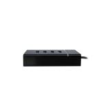 Ewent - EW1137 hub de interfaz USB 3.2 Gen 1 (3.1 Gen 1) Type-C 5000 Mbit/s Negro