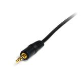 StarTech.com - Cable Adaptador de Mini-Jack a RCA 91cm - Jack 3,5mm Macho - 2xRCA Macho - Negro
