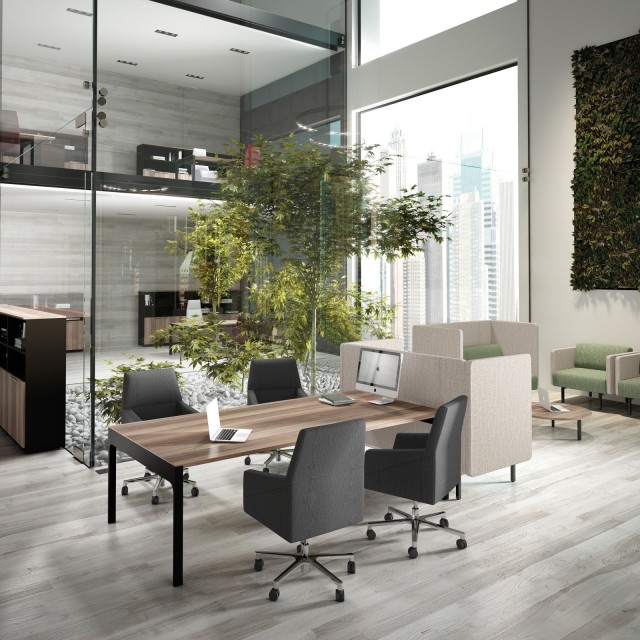 Mesa Recta Lance 4 patas