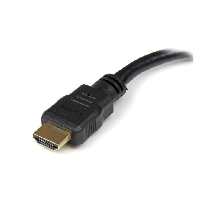 StarTech.com - Adaptador de 20cm HDMI a DVI - DVI-D Hembra - HDMI Macho - Cable Conversor de Vídeo - Negro