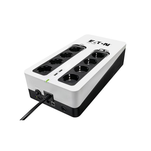 Eaton - 3S700D sistema de alimentación ininterrumpida (UPS) En espera (Fuera de línea) o Standby (Offline) 0,7 kVA 420 W 8 salid