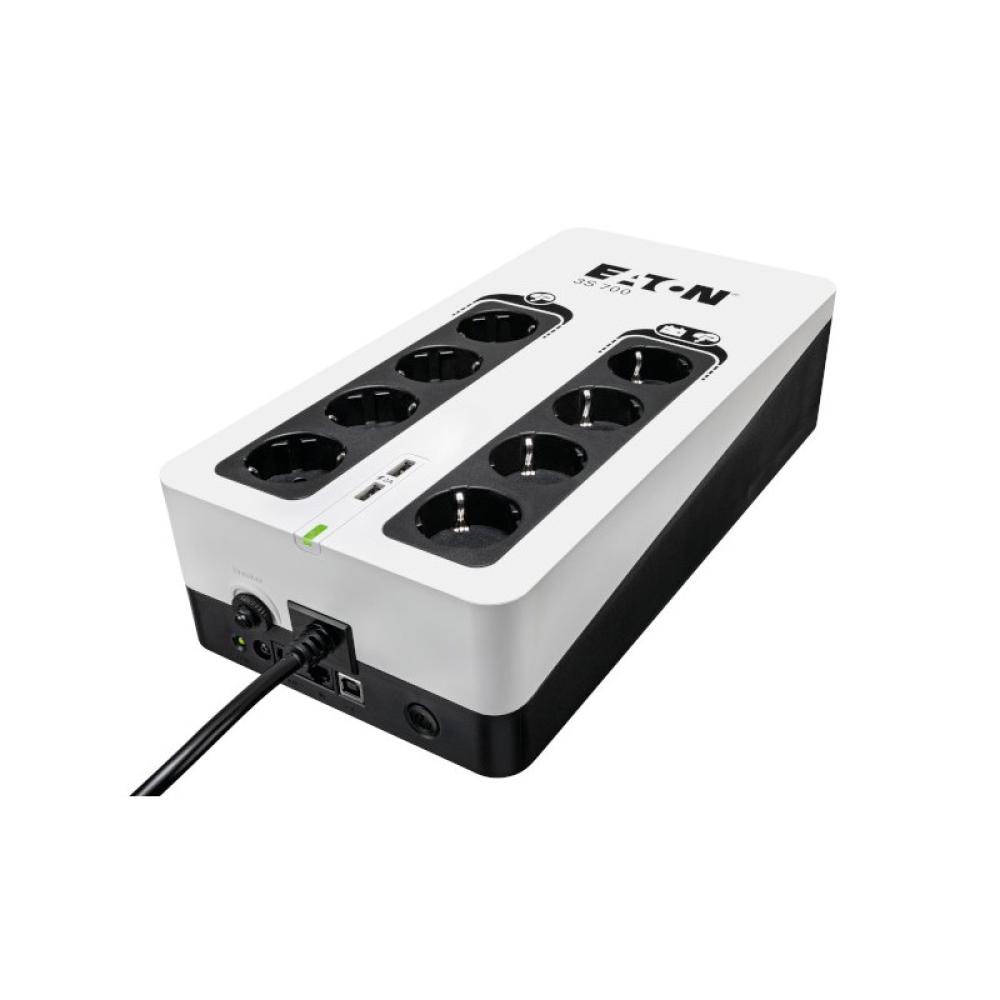 Eaton - 3S700D sistema de alimentación ininterrumpida (UPS) En espera (Fuera de línea) o Standby (Offline) 0,7 kVA 420 W 8 salid