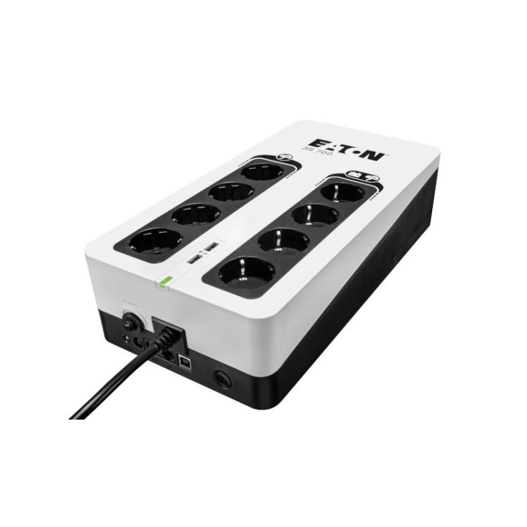 Eaton - 3S700D sistema de alimentación ininterrumpida (UPS) En espera (Fuera de línea) o Standby (Offline) 0,7 kVA 420 W 8 salid