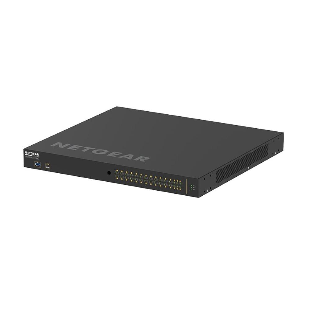 NETGEAR - M4250-26G4XF-PoE+ Gestionado L2/L3 Gigabit Ethernet (10/100/1000) Energía sobre Ethernet (PoE) 1U Negro