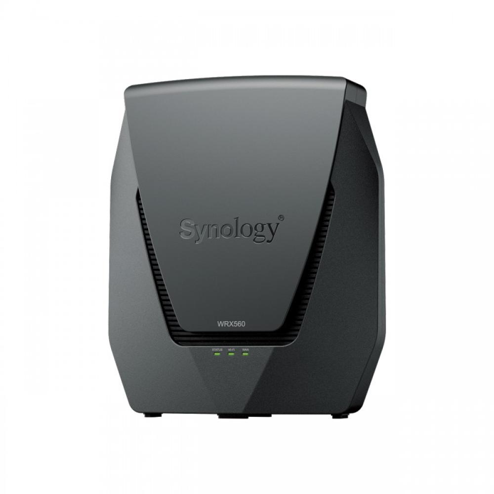 Synology - WRX560 router inalámbrico Gigabit Ethernet Doble banda (2,4 GHz / 5 GHz) Negro
