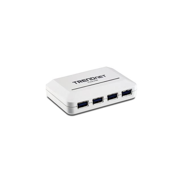 Trendnet - TU3-H4 hub de interfaz 5000 Mbit/s Blanco