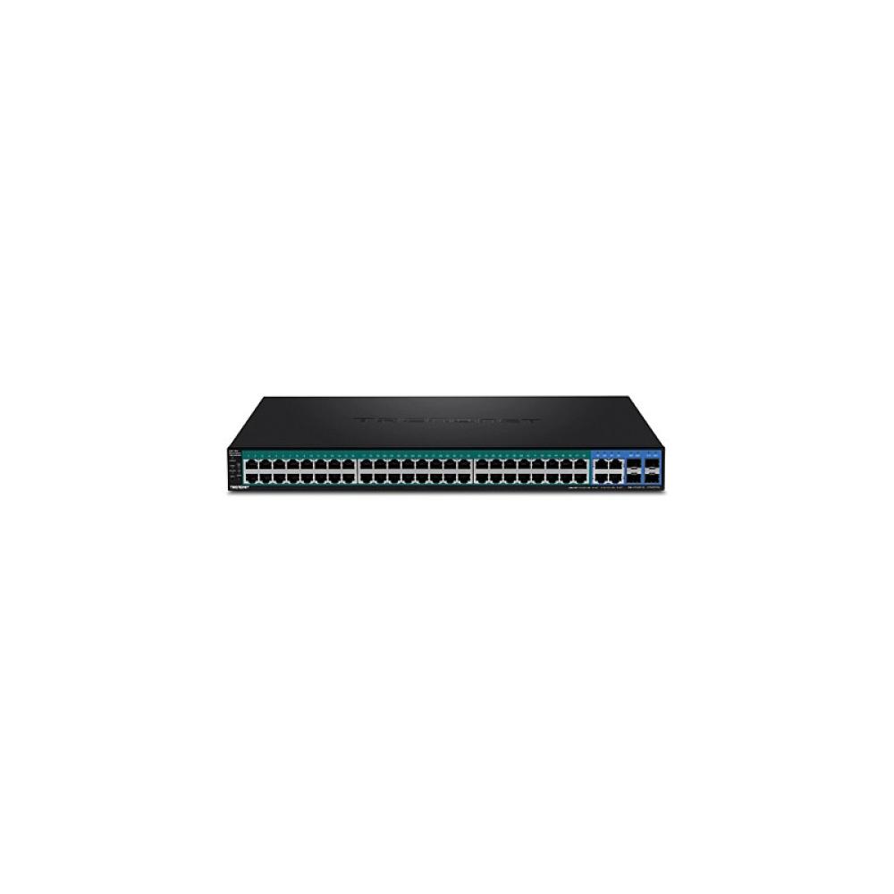 Trendnet - TPE-5240WS switch Gestionado Gigabit Ethernet (10/100/1000) Energía sobre Ethernet (PoE) 1U Negro