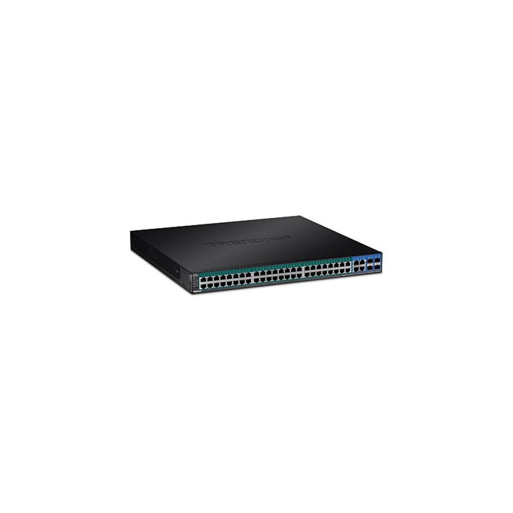 Trendnet - TPE-5240WS switch Gestionado Gigabit Ethernet (10/100/1000) Energía sobre Ethernet (PoE) 1U Negro