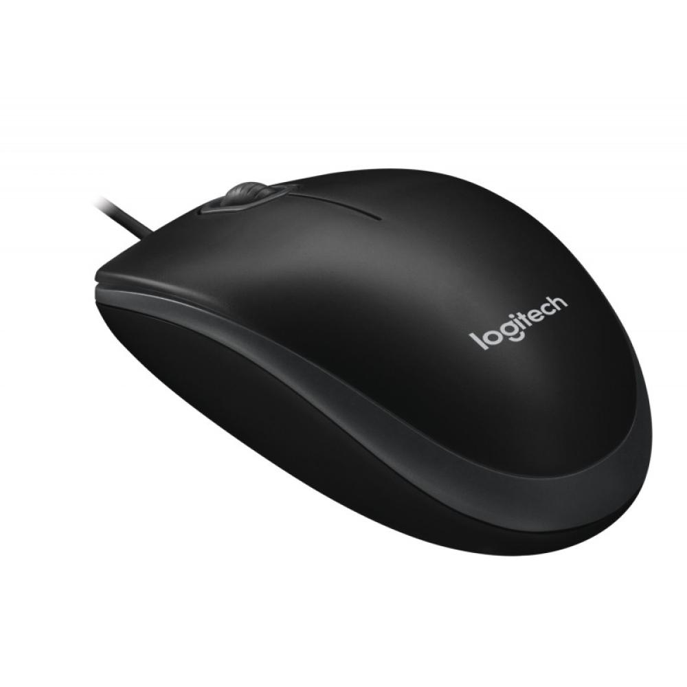 Logitech - B100 ratón Oficina Ambidextro USB tipo A Óptico 800 DPI