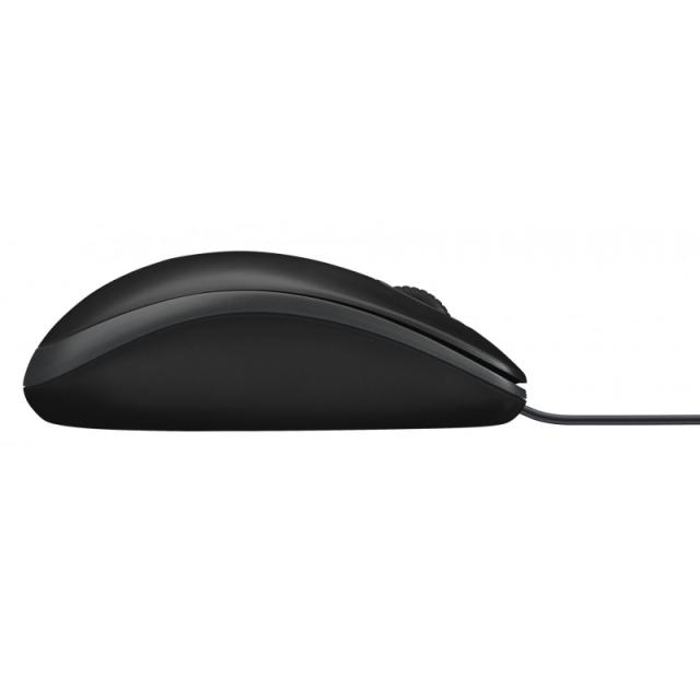 Logitech - B100 ratón Oficina Ambidextro USB tipo A Óptico 800 DPI