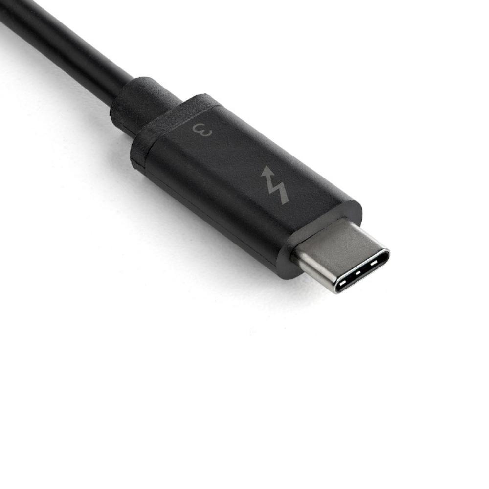 StarTech.com - Mini Dock Thunderbolt 3 - Docking Station Portátil para 2 Monitores con HDMI 4K de 60Hz, 2x Hub USB-A (3.0/2.0),