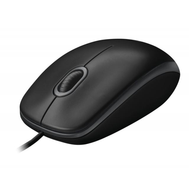 Logitech - B100 ratón Oficina Ambidextro USB tipo A Óptico 800 DPI