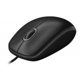 Logitech - B100 ratón Oficina Ambidextro USB tipo A Óptico 800 DPI