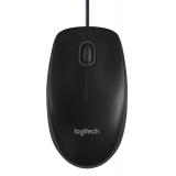 Logitech - B100 ratón Oficina Ambidextro USB tipo A Óptico 800 DPI