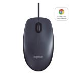 Logitech - B100 ratón Oficina Ambidextro USB tipo A Óptico 800 DPI