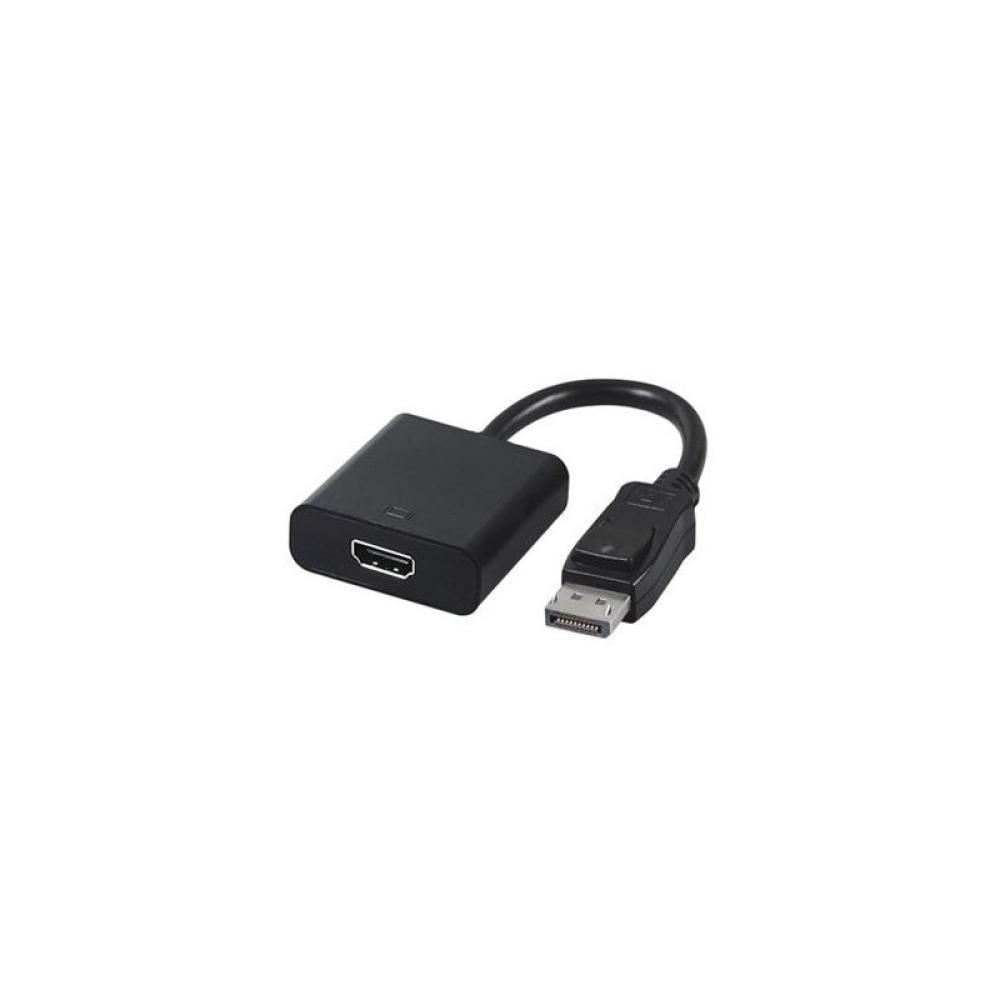 Gembird - A-DPM-HDMIF-002 adaptador de cable de vídeo 0,1 m DisplayPort HDMI tipo A (Estándar) Negro