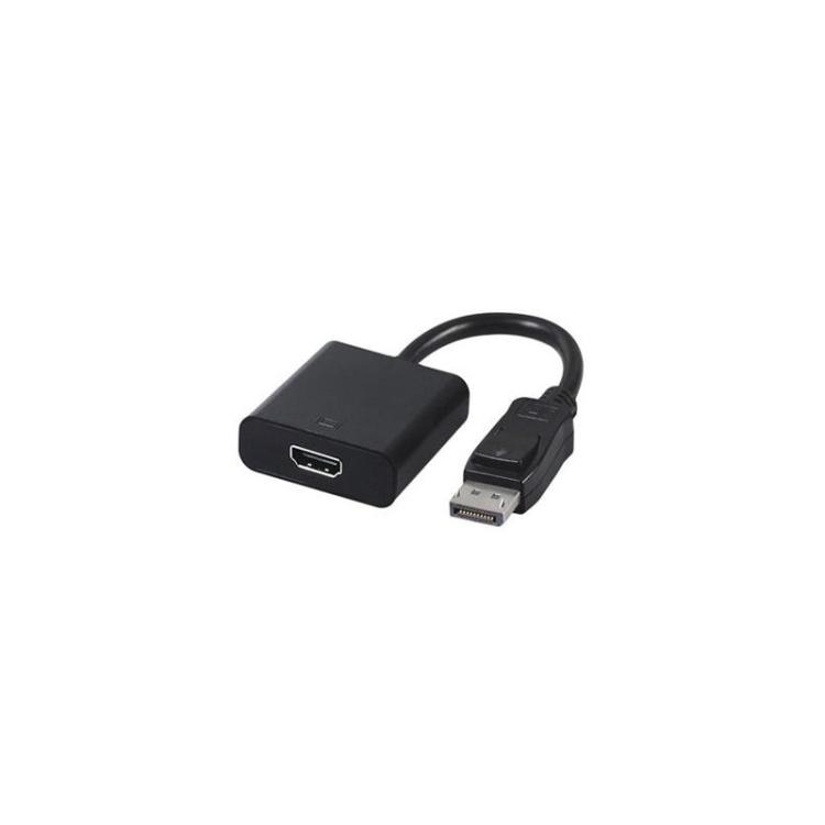 Gembird - A-DPM-HDMIF-002 adaptador de cable de vídeo 0,1 m DisplayPort HDMI tipo A (Estándar) Negro