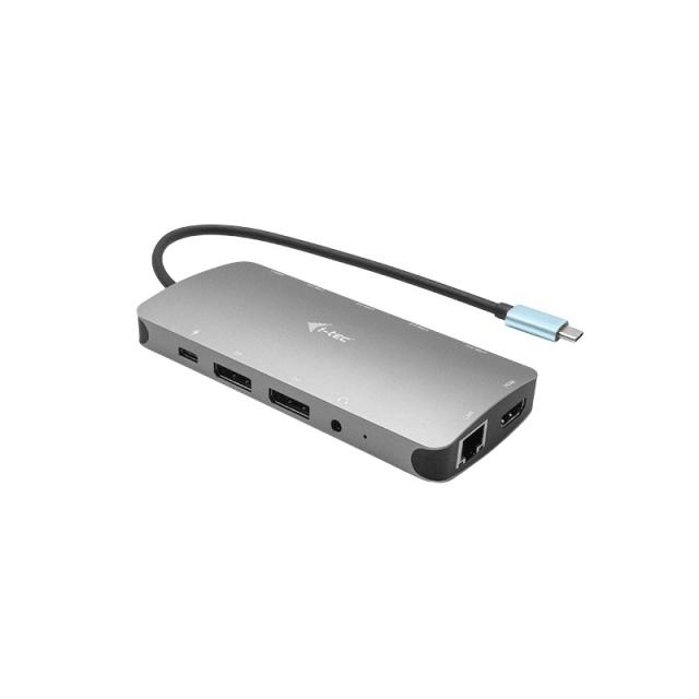 i-tec - Metal USB-C Nano 3x Display Docking Station + Power Delivery 100 W