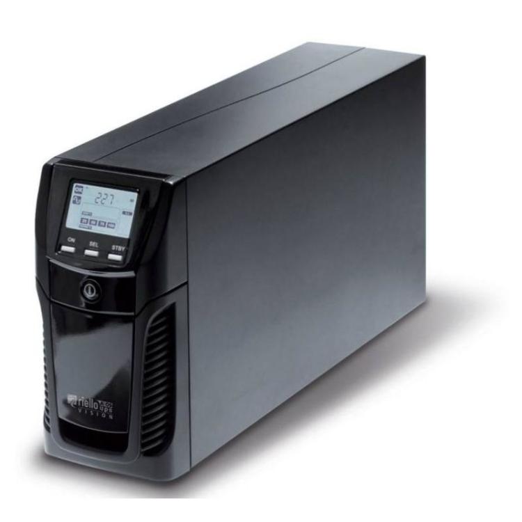 Riello - Vision 2000 sistema de alimentación ininterrumpida (UPS) 2 kVA 1600 W 6 salidas AC