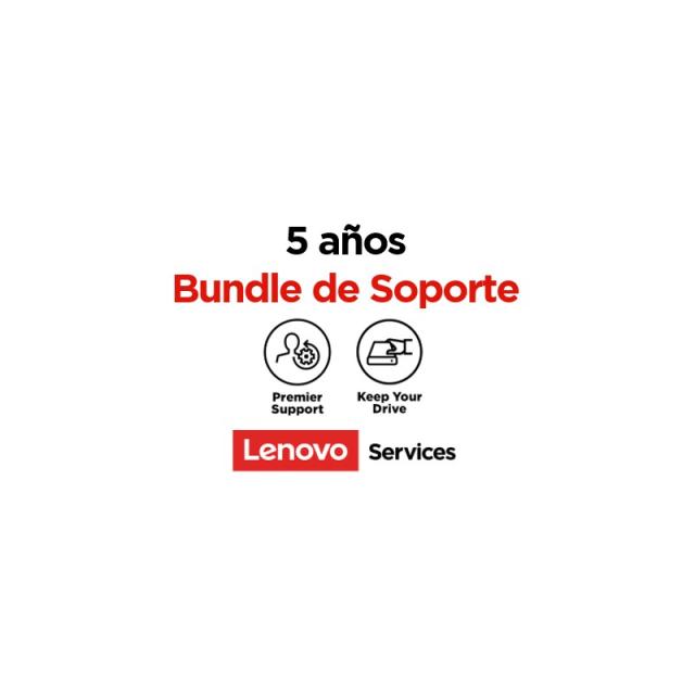 Lenovo - 5PS0N73174 extensión de la garantía 5 año(s)