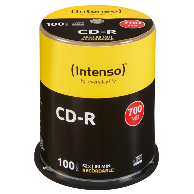 Intenso - CD-R 700MB 100 pieza(s)