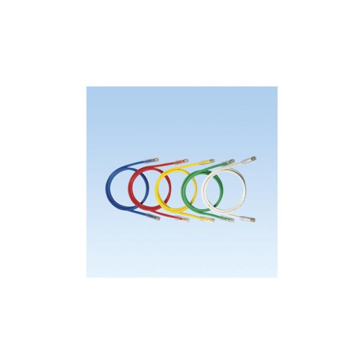 Panduit - Category 6 UTP Patch Cord for Use with NetKey Category 6 Components cable de red Blanco 1 m