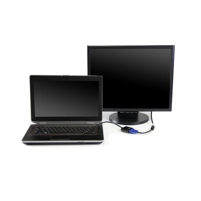 Ewent - EW9864 adaptador de cable de vídeo 0,2 m HDMI VGA, 3.5mm Negro