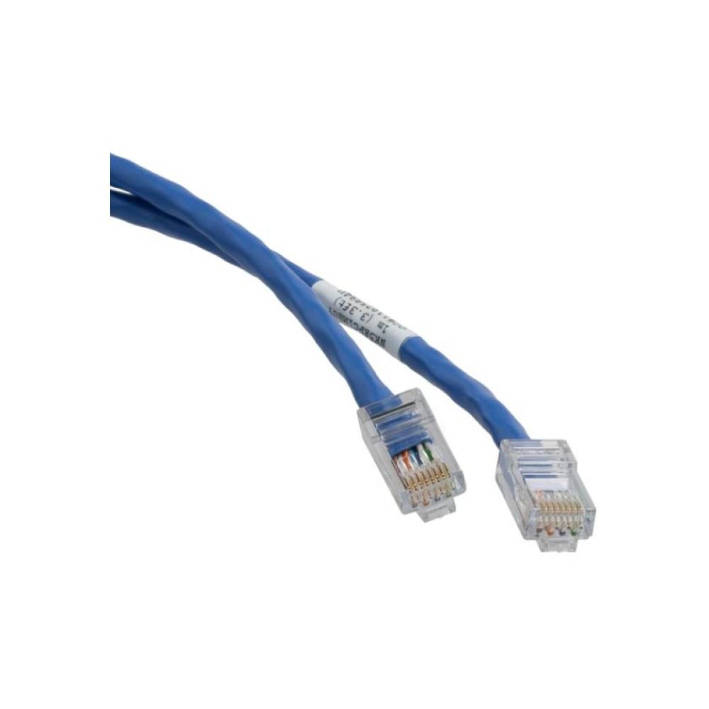 Panduit - NetKey, Cat6, 1m cable de red Azul U/UTP (UTP)