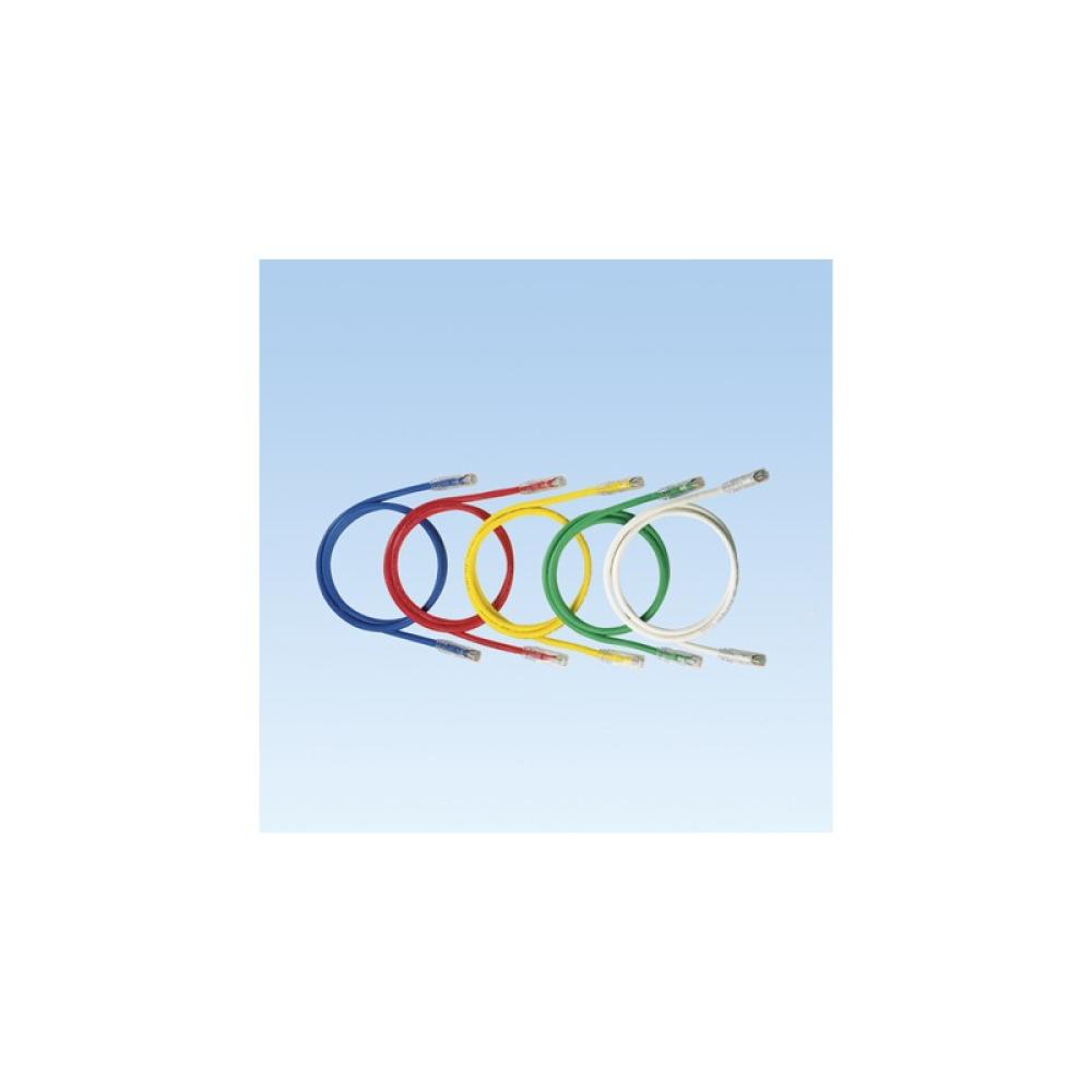 Panduit - Category 6 UTP Patch Cord for Use with NetKey Category 6 Components cable de red Blanco 3 m