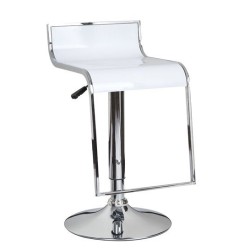 Taburete OGUS (L) , abs blanco