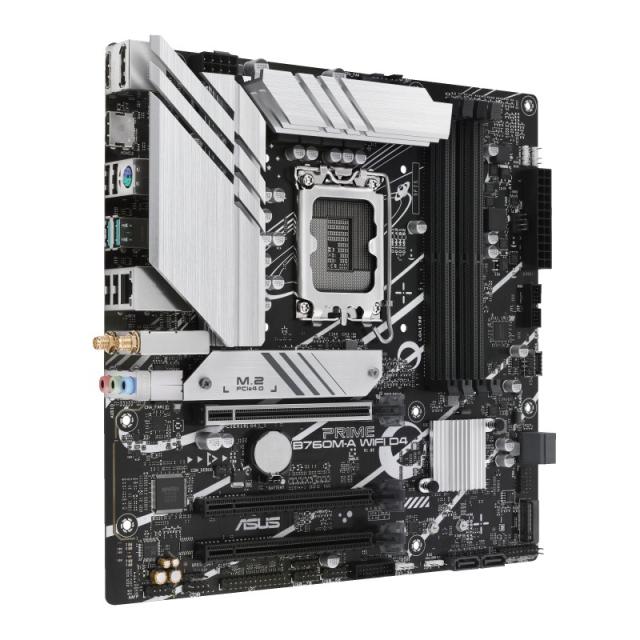 ASUS - PRIME B760M-A WIFI D4 Intel B760 LGA 1700 micro ATX