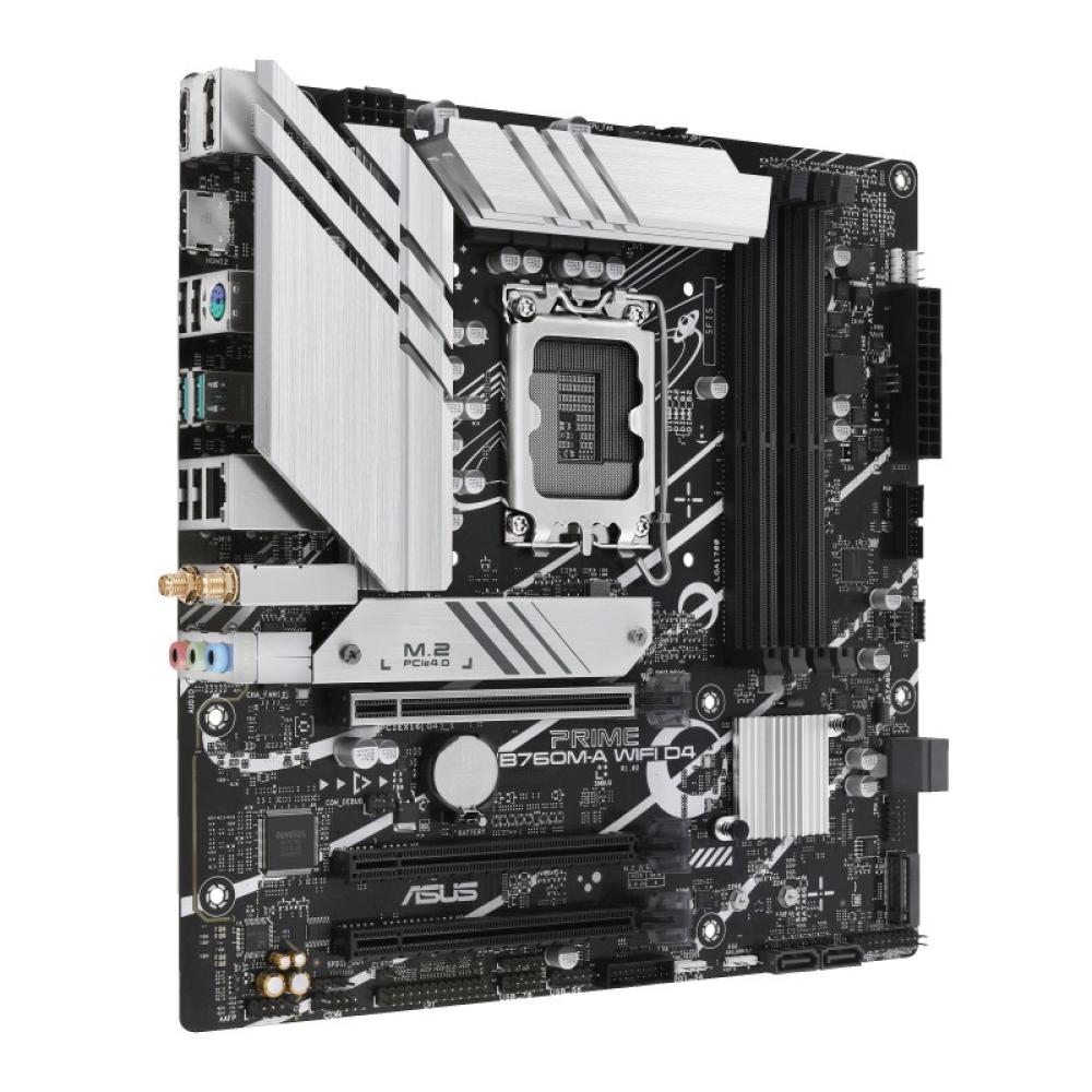 ASUS - PRIME B760M-A WIFI D4 Intel B760 LGA 1700 micro ATX