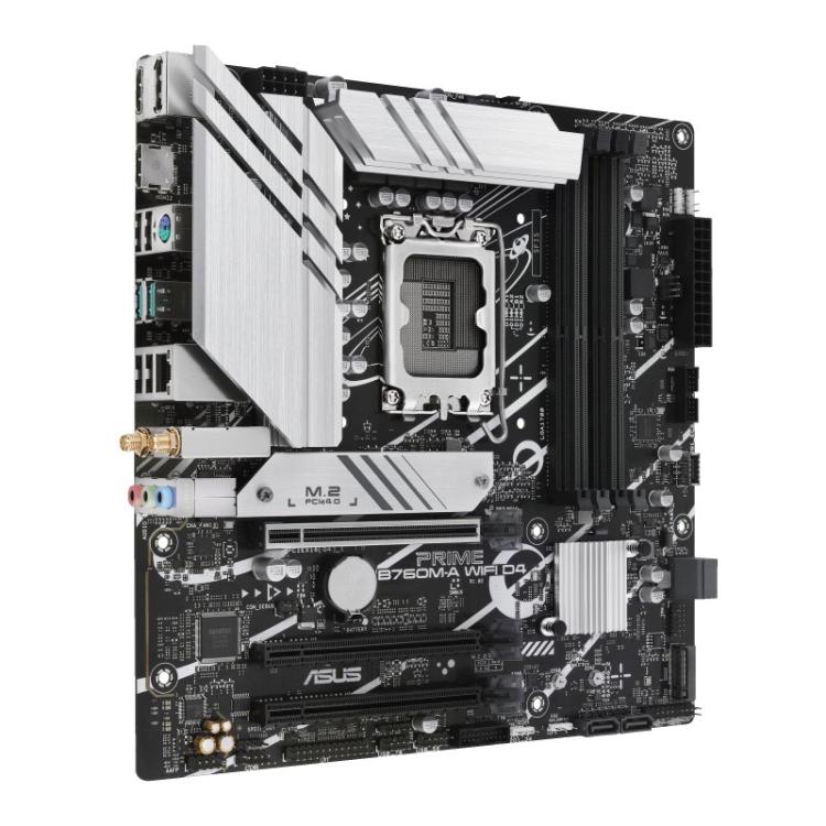 ASUS - PRIME B760M-A WIFI D4 Intel B760 LGA 1700 micro ATX