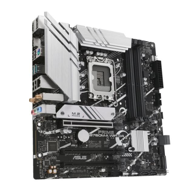 ASUS - PRIME B760M-A WIFI D4 Intel B760 LGA 1700 micro ATX