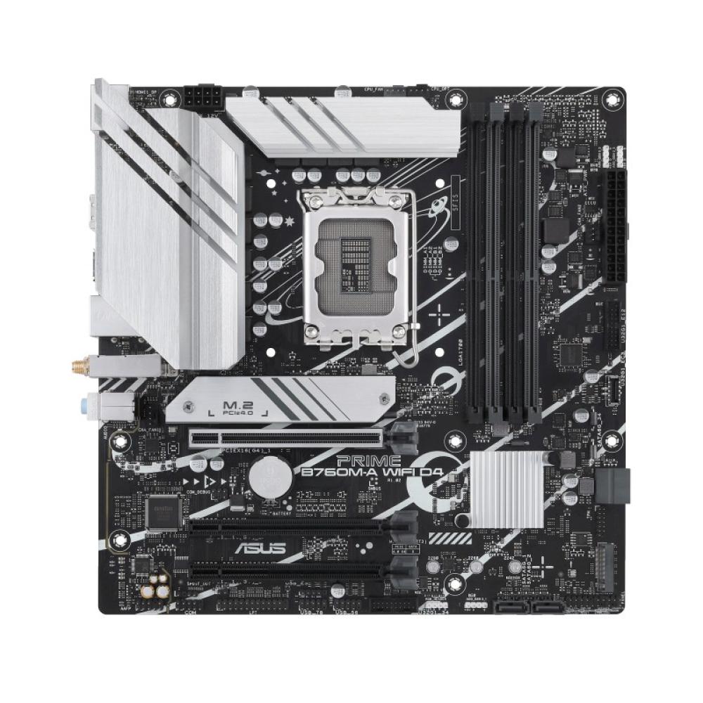 ASUS - PRIME B760M-A WIFI D4 Intel B760 LGA 1700 micro ATX