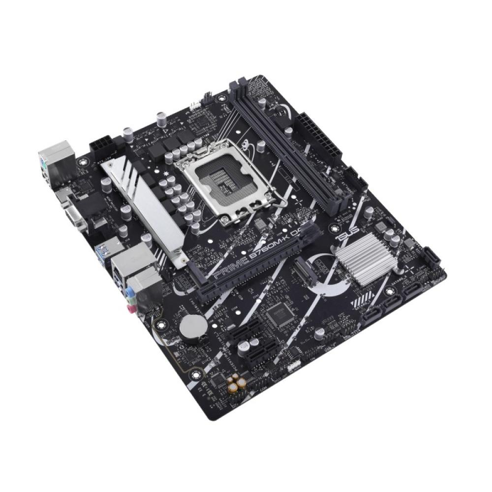 ASUS - PRIME B760M-K D4 Intel B760 LGA 1700 micro ATX