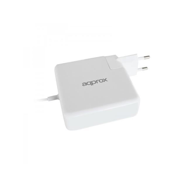 Approx - appUAAPL adaptador e inversor de corriente Interior 85 W Blanco