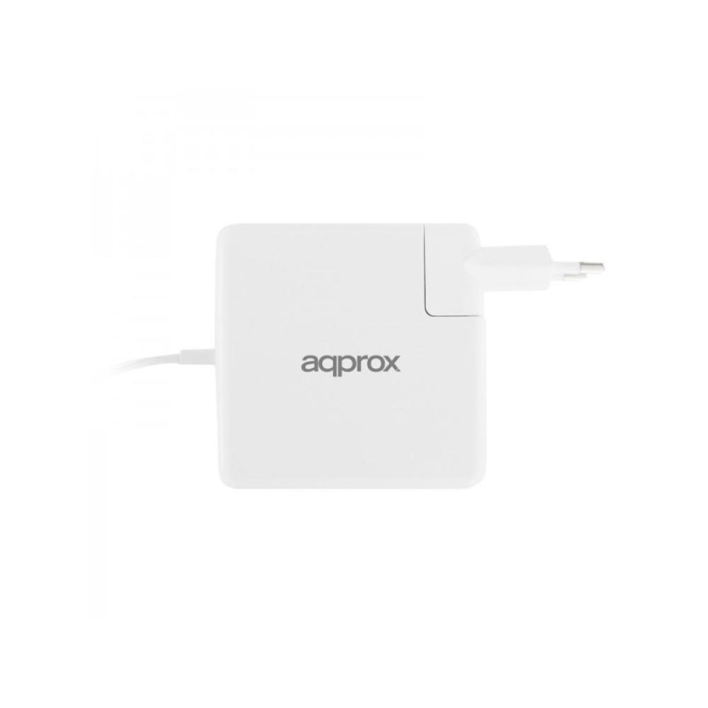 Approx - appUAAPL adaptador e inversor de corriente Interior 85 W Blanco