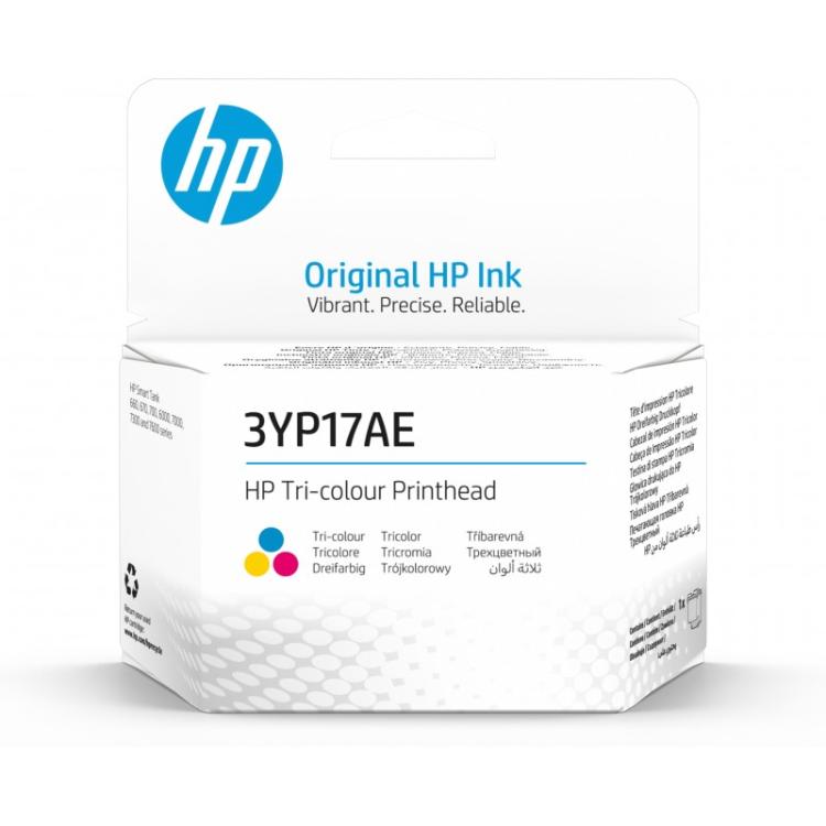 HP - Cabezal de impresión Ink Tank tricolor