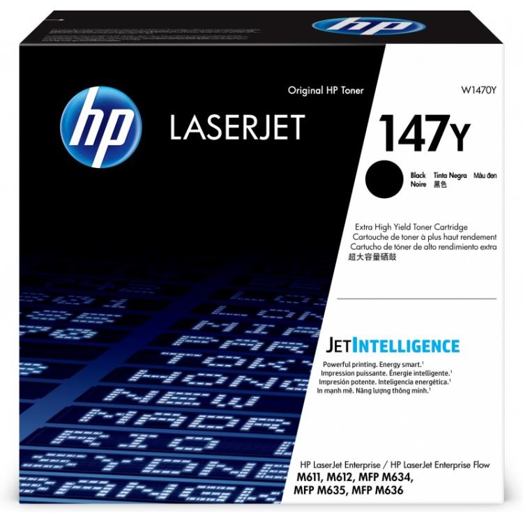 HP - Cartucho de tóner Original LaserJet 147Y negro de capacidad superior