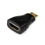 StarTech.com - Adaptador Mini HDMI a HDMI -HDMI Ultra HD 4K 30Hz de Alta Velocidad - HDMI 1.4 - Conectores Chapados en Oro - Ada