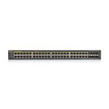 Zyxel - GS1920-48HPV2 Gestionado Gigabit Ethernet (10/100/1000) Energía sobre Ethernet (PoE) Negro