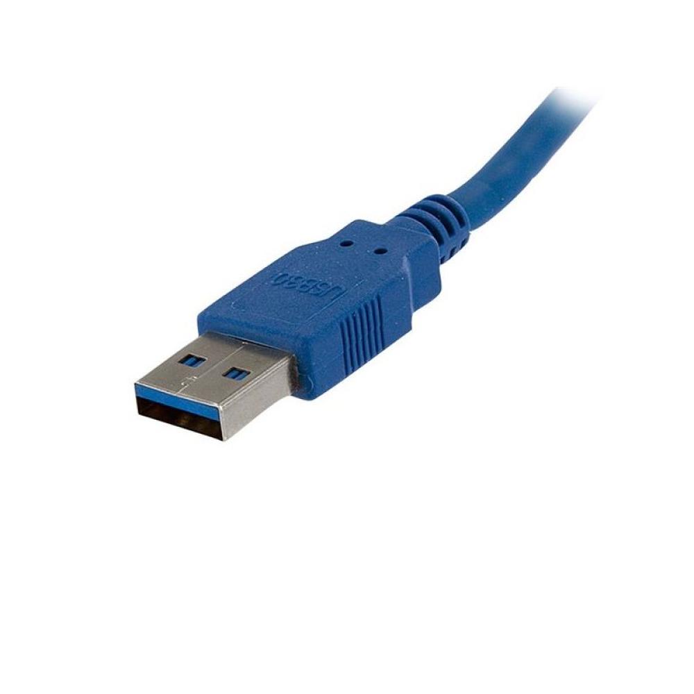 StarTech.com - Cable 1m Extensión Alargador USB 3.0 SuperSpeed - Macho a Hembra USB A - Extensor - Azul