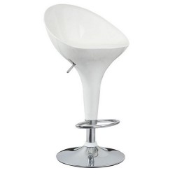 Taburete DANDY ( L ), cromado, abs blanco