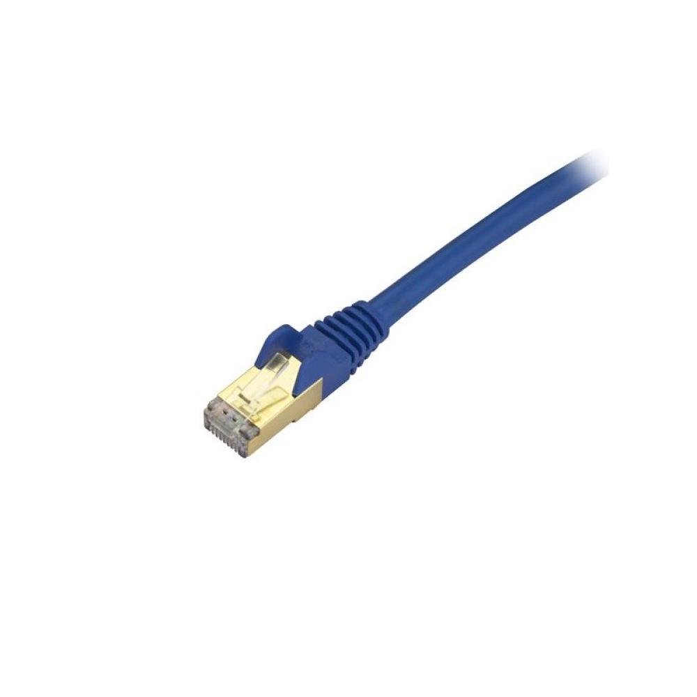 StarTech.com - C6ASPAT10BL cable de red Azul 3 m Cat6a U/FTP (STP)
