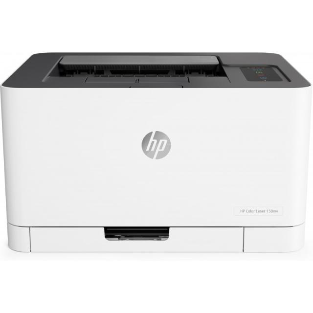 HP - Color Laser Laser 150nw Inalámbrico Color Impresora, A doble cara