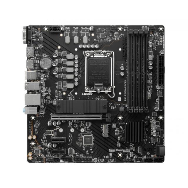 MSI - PRO B760M-P DDR4 placa base Intel B760 LGA 1700 micro ATX